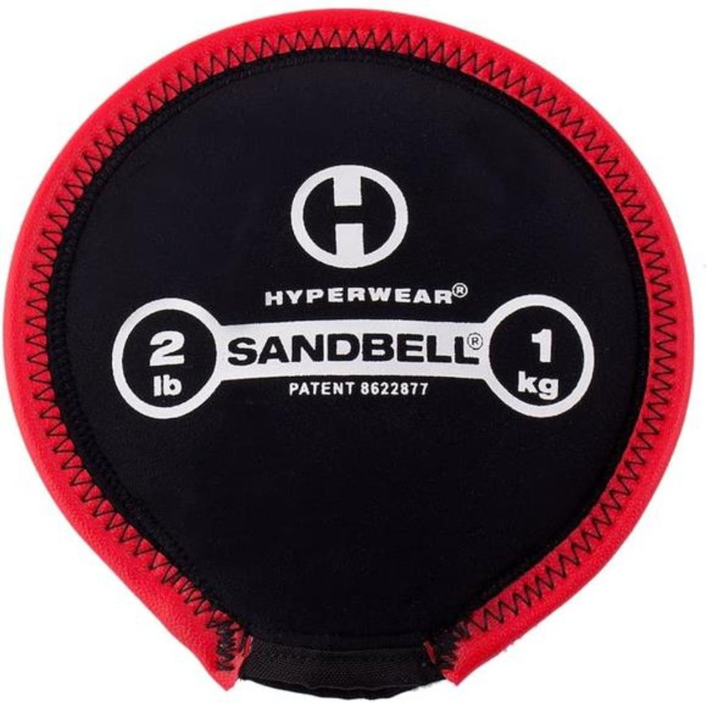 HYPERWEAR SandBell Sandbag Workout Bag for Fitness (Sizes from 2lb -50lb)
